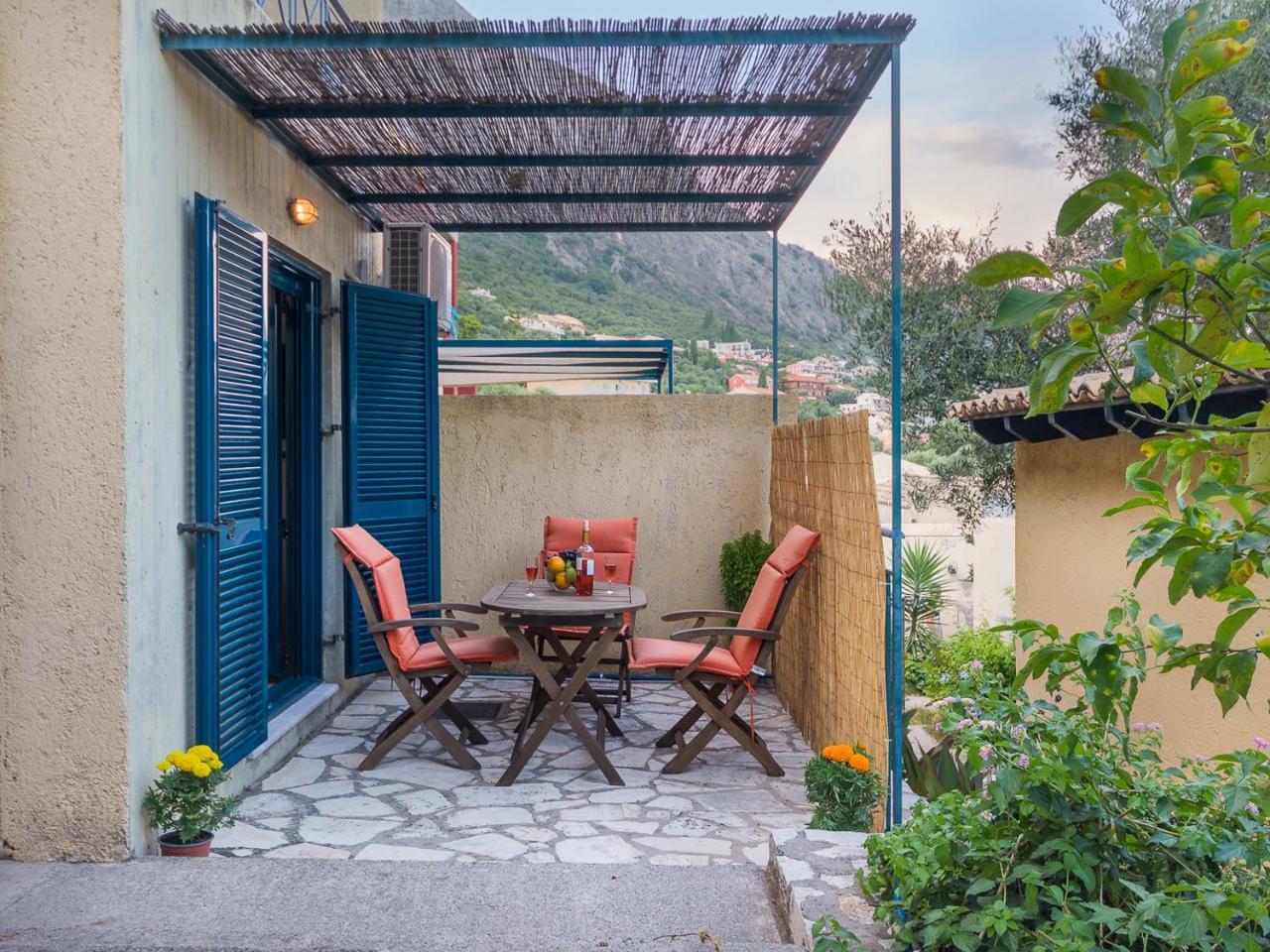 Barbati Beach Bungalow المظهر الخارجي الصورة